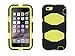 Griffin Black/Citron Survivor All-Terrain Case + Belt Clip for iPhone 6/6s 4.7 - Mil-spec tested, real-world proven protection