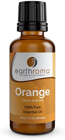 Earthroma Sweet Orange Essential Oil - 100% Pure, Undiluted, Therapeutic Grade (30ml)
