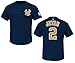 Derek Jeter New York Yankees Final Season Patch Gold Jersey Name and Number T-shirt