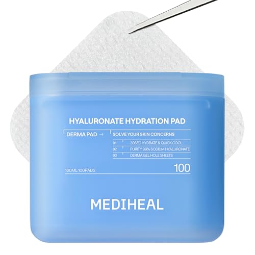 MEDIHEAL Hyaluronate Hydration Toner Pads
