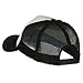 e4Hats.com Big Foam Mesh Truck Cap - White Black OSFM