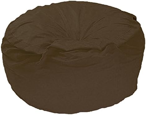 Gone Bananas Lounging Bean Bag Chair; 6 Foot Diameter, XXL - Chocolate