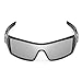 Walleva Titanium Mirror Coated Polarized Replacement Lenses for Oakley Oil Rig Sunglasses