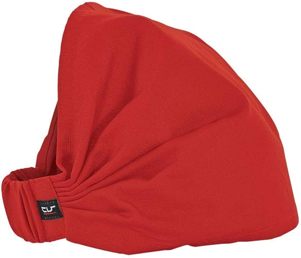 Professional Chef Bandana (6 Colors, One Size Fits Most) (Red) Amazon