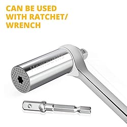 DIY Universal Socket Wrench Tools Set Adapter Handy