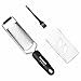 Duyoku Cheese Grater, with Cleaning Brush & Protector, Homsoph Perfect Citrus Zester for Parmesan, Lemon, Expert Slicer for Vegetables with Sharp Stainless Steel Blade, Tiny Pieces Grater