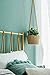 Mkono Jute Rope Hanging Planter Woven Plant Basket Indoor Up to 7