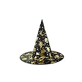 Baigoods Adult Womens Black Witch Hat For Halloween