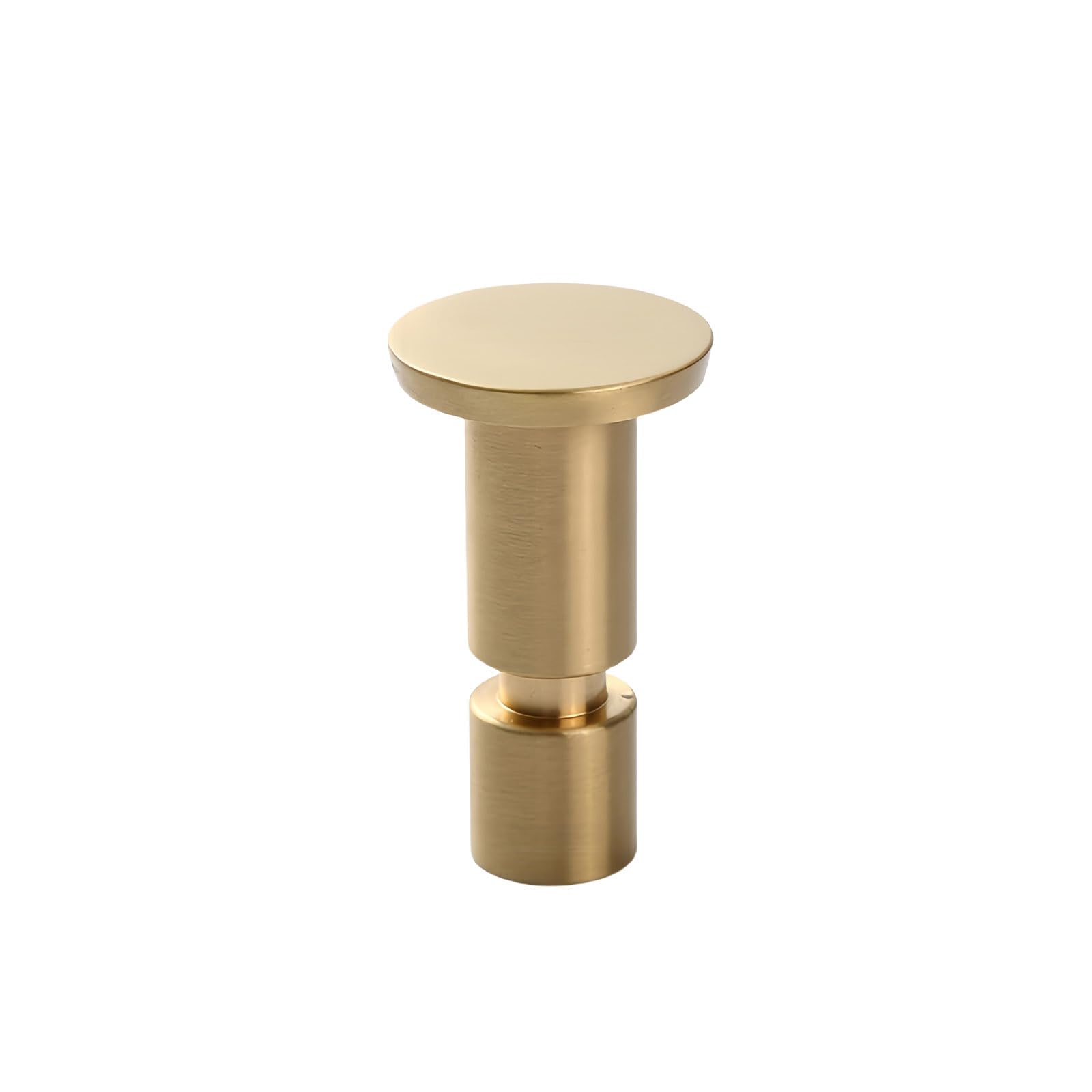 1 PCS Golden Door Windows Clothes Hook Knobs Solid Brass Handles and Pulls 30x52x16mm