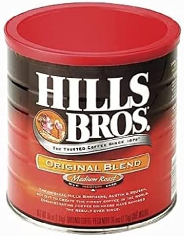 Hills Bros. 100% Colombian Ground Coffee – Dark Roast, 24 Oz, Gluten Free & Kosher