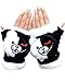 Danganronpa Junko Enoshima Monokuma Monomi Hair Clip Gloves Party Hair Cos Cosplay Wig