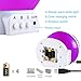 2-10 Year Old Girls Gifts, Ouwen Star Rotating Night Light for Kids Best Top Fun Easter Gifts for Girls Age 2-8 Toys Gifts for 3-12 Year Old Girls Boys Toys Girls Age 3-12 Purple OWUSNL02