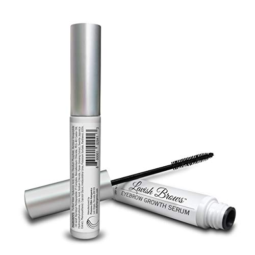 Pronexa Hairgenics Lavish Brows - Eyebrow Growth Enhancer Serum with Biotin, Castor Oil & Natural Growth Peptides for Long, Thick Looking Eyebrows! Dermatologist Certified & Hypoallergenic.