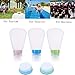 Leak Proof Silicone Travel Bottles Set Refillable 3Pcs 89ml/3oz Squeeze Tubes and 2Pcs 20ml Cream Jars TSA Approved Travel Container for Liquid and Cream- Set of 5
