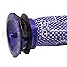 GreenVacShop 4pk Filter Set Replacement for Dyson Absolute Animal Motorhead V8+, V8, V7, V6, DC62, DC61, DC59, DC58 Vacuum, 4 Pre Filters, Replaces Part # 965661-01