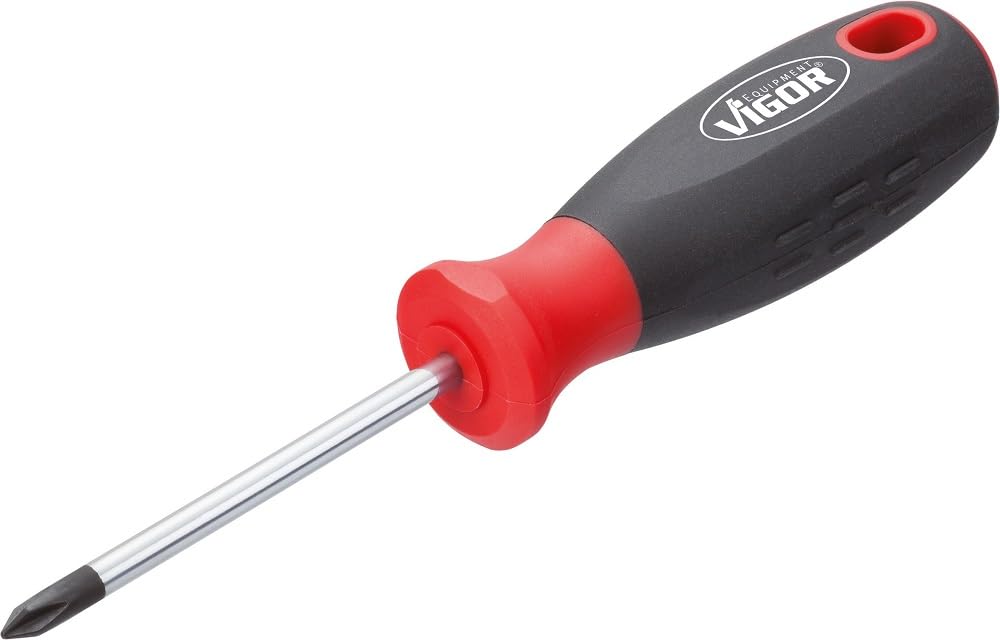 Vigor V1704 Phillips-Recess Screwdriver, 21 cm
