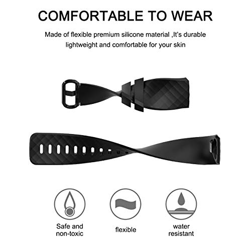 2 Velavior+Charge3+Waterproof+Replacement+Wristbands