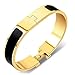 Becky Massey Women's Fashion Classic Titanium Steel Coloured Bracelet-6.7
