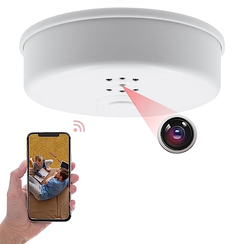Hidden Camera Smoke Detector Nanny Cam HD 1080P Wireless Spy