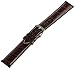 Hadley-Roma Men's MSM834RB-180 18-mm Brown Genuine Italian Calfskin Leather Watch Strap