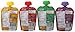 Ella's Kitchen Organic Smoothie Fruits 4 Flavor Variety Pack (8 Total Pouches)