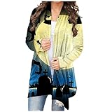 Cardigan for Women Halloween Cardigan Open Front