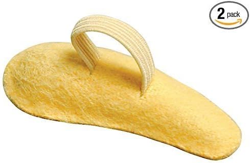 PediFix Soft Felt Hammer Toe Cushion, Extra Large Right and Left Combo Pack
