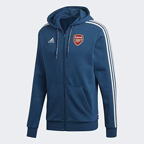 Buy Adidas Men S Arsenal Fc Full Zip Hoodie 2019 20 X Large Legend Marine At Amazon In