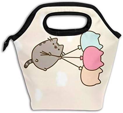 P-usheen Fly Lunch Bag Insulated Reusable Lunch Box Portable Lunch Tote Bag Meal Bag Ice Pack For Adult Men Women Or Kids Boys Girls