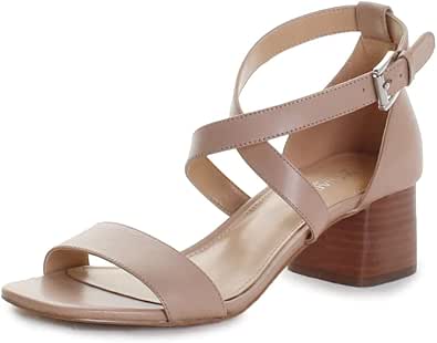 Amazon.com | Michael Michael Kors Diane Mid Black 9.5 | Heeled Sandals