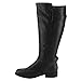 DE BLOSSOM COLLECTION GE13 Women's Elastic Wide-Calf Riding Boots Half Size Big