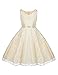 HOTOUCH Lovely Mesh Lace Pageant Wedding Flower Girl Dress (4Y-11Y)