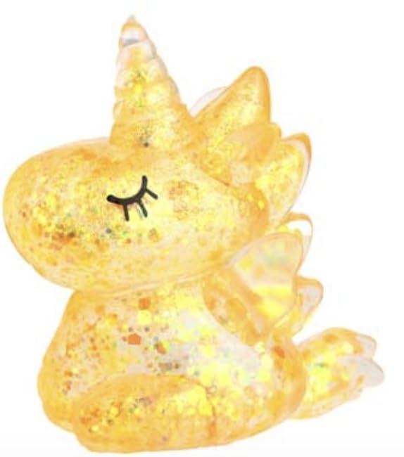 Unicorn | Kawaii Squeeze Toys | Stress Relief Squishy Collection | Yellow