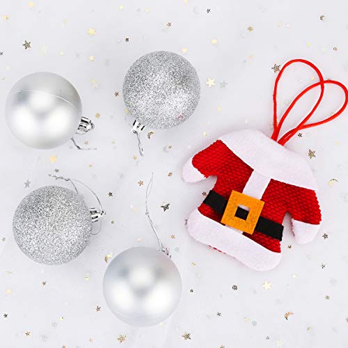 image for Aitsite 24 Pack Christmas Tree Ornaments Set 2.36 inches Mini Shatterp