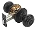 Dynasty Sierra Privacy Door Knob Aged Oil Rubbed Bronze Bed and Bath Keyless Door Handles Contractor Pack (6 Pack)