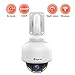 Dericam Outdoor PTZ WiFi Security Camera,1080P IP Surveillance CCTV Camera,Pan/Tilt/Zoom,4X Optical Zoom,Night Vision,Motion Detect,IP65 Weatherproof Pre-Instal 32G SD Card, White