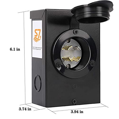 S7 Generator Transfer Switch，Power Inlet Box, 30 Amp Generator Inlet