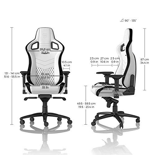 noblechairs EPIC Bianca e nera noblechairs EPIC Bianca e nera