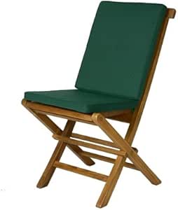 Amazon.com : Set of 2 Outdoor Patio Folding Chair Cushions ...