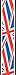 D'Addario Accessories Locking Guitar Strap - Guitar Accessories - Electric Guitar Strap, Acoustic Guitar Strap, Acoustic Electric Guitar Strap & Bass Guitar Strap - Union Jack