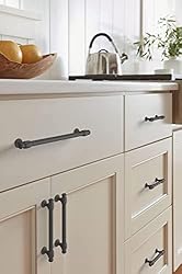 Amerock | Cabinet Pull | Matte Black | 3-3/4 inch