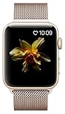 Lelong for Apple Watch Band 38mm 42mm,Milanese Loop Fully Magnetic Clasp Stainless Steel Mesh iWatch Band for Apple Watch Series 3 Series 2 Series 1 Sport & Edition