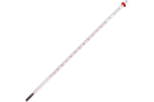 H-B DURAC B60800-3100 General Purpose Liquid-in-Glass Thermometer; -20 to 150°C, Total Immersion, Organic Liquid Fill