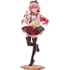 マックスファクトリー ホロライブプロダクション スケールフィギュア さくらみこ Date Style 私服衣装 Ver. プラスチック製 塗装済み完成品 1/7スケール 専用台座付属 全高約240mm