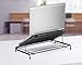 Halter Mesh Laptop Stand for Desk Ventilated Laptop Riser Adjustable Laptop Desk Stand Ergonomic Laptop Stand Holder for Computer Laptop Tablet iPad MacBook Notebook Black 9
