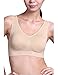 Yiiena Women Ladies V-Neck Stretch Wire Free Pure Color Bra Yoga Sports Casual Crop Tops Sleepwear Nightwear