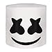 Music Mystery Singer Cosplay Costume Carnaval Decorations Festival and Halloween Party Latex Props White