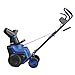 Snow Joe ION15SB-LT 15-Inch 40 Volt Cordless Single Stage Snow Blower, Blue