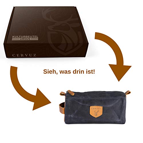 CERVUZ-Design-2021-NEU-Premium-Kulturbeutel-fuer-Herren-Waschtasche-fuer-Maenner-aus-Segeltuch-und-echtem-Leder-Reise-Toilettentasche-Kulturtasche-Herren-Kulturbeutel-Mann-Blau
