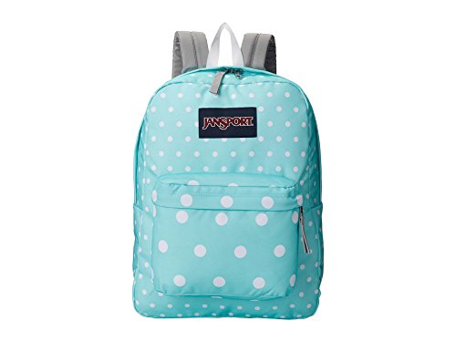 JANSPORT Superbreak 25L Backpack Aqua Dash Spots, One Size